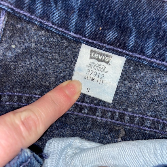 Vintage Levi’s 37912 Orange Tab Hi waisted shorts - Picture 11 of 13